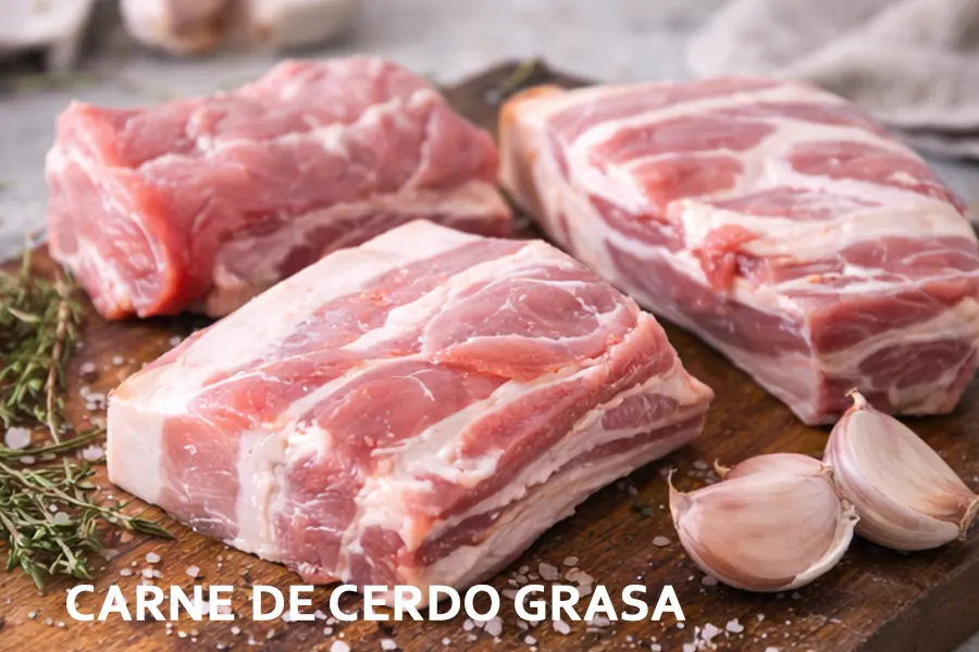 Foto 2 Carne de cerdo magra y grasa: cómo influye en la cocción