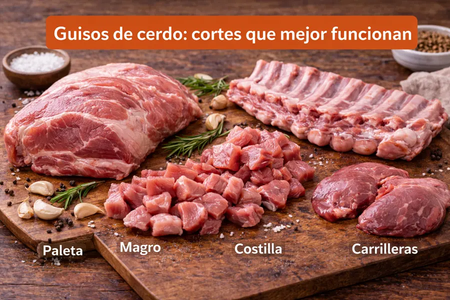 Guisos de cerdo: cortes que mejor funcionan- Noticia 176