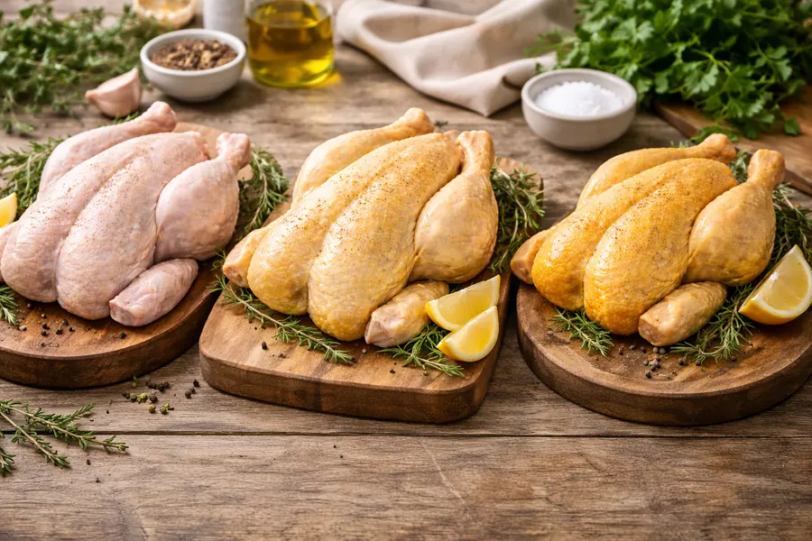 Foto 2 Diferencias entre pollo campero, de granja y ecológico