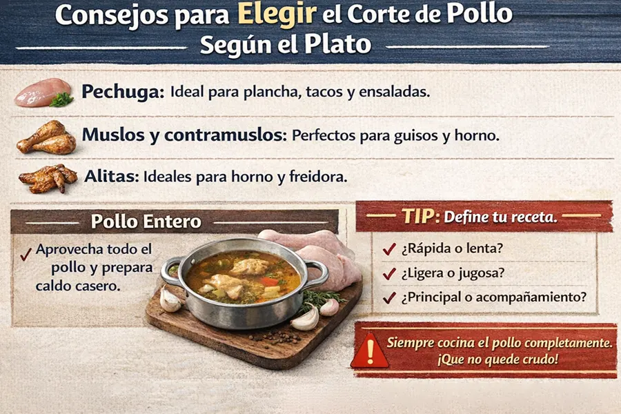 Foto 2 Cómo elegir el corte de pollo según el plato que quieras preparar
