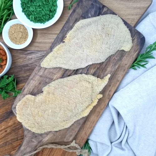 Sin Gluten Escalopas de pollo empanada 1/2kg. - Delicies l'Avinguda-Terrassa - 2 Foto