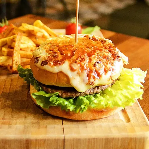 Hamburguesas de ternera con cebolla (2 uni) - Delicies l'Avinguda-Terrassa - 4 Foto