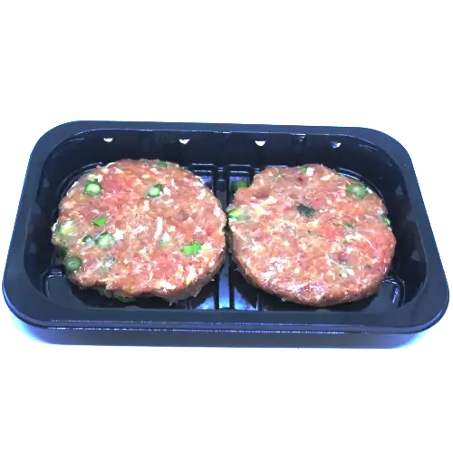 127-Hamburguesas de pollo y espárragos trigueros (2u)-Carnicería Delicies l'Avinguda Terrassa