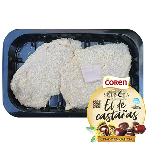 Libritos de cerdo de castañas con jamón y queso - Delicies l'Avinguda-Terrassa - 2 Foto