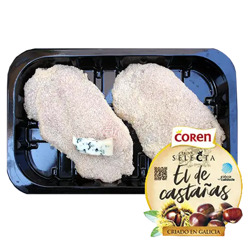 Libritos de cerdo de castañas con roquefort - Delicies l'Avinguda-Terrassa - 2 Foto