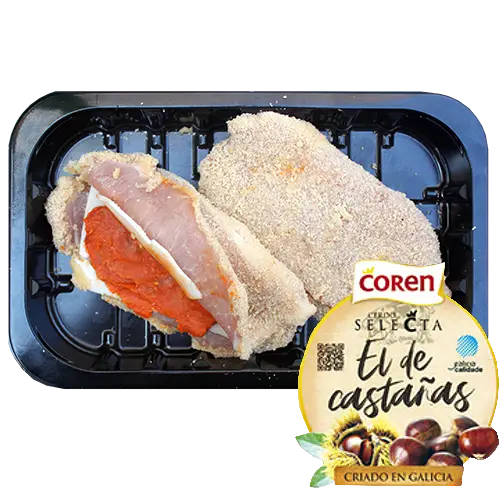 353-Sin gluten Libritos de cerdo castañas y sobrasada-Carnicería Delicies l'Avinguda Terrassa