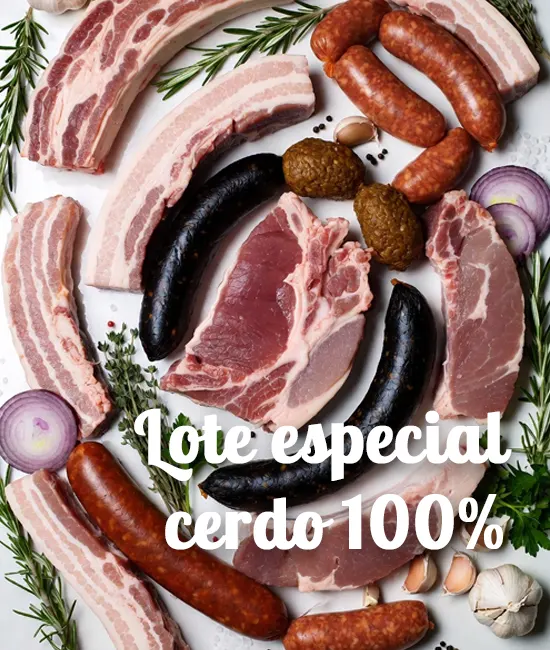 373 Lote completo de Cerdo