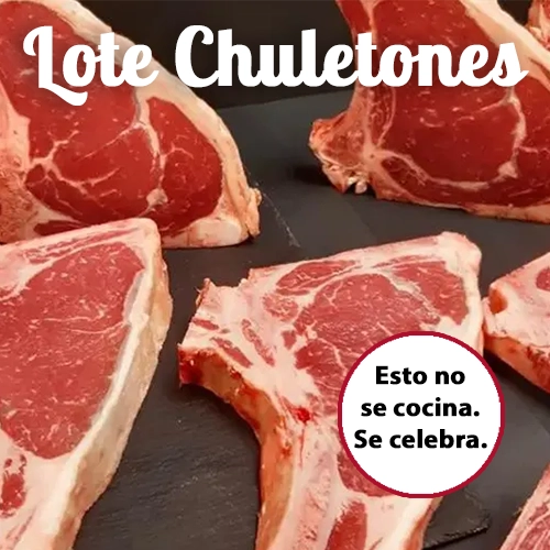 Lote Chuletones reposados