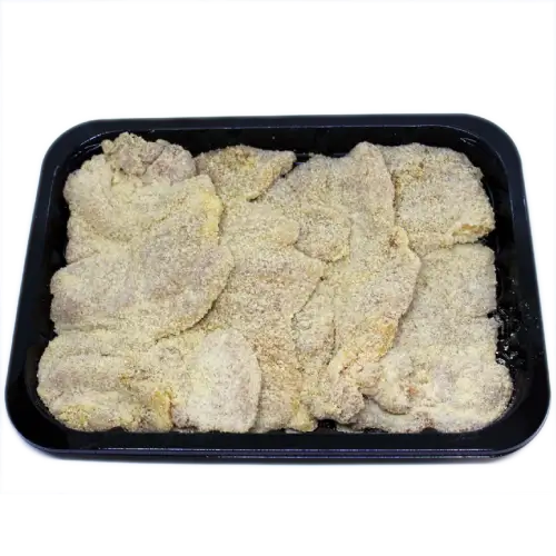 161-Muslos de pollo deshuesados y empanados 1/2kg-Carnicería Delicies l'Avinguda Terrassa