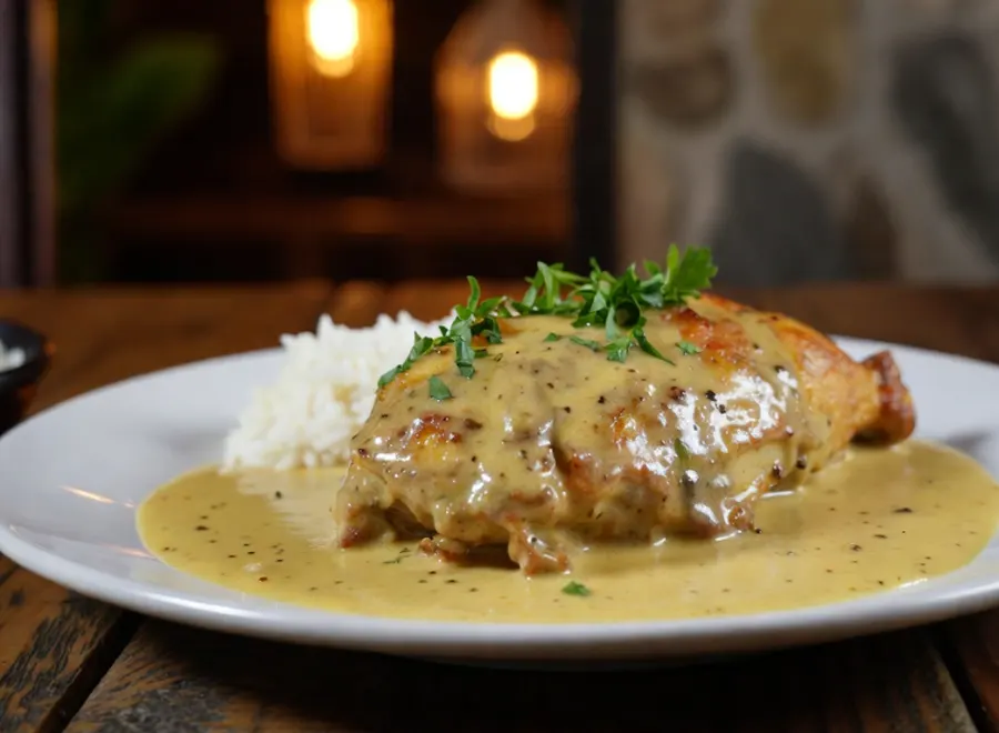 Foto 3 Pollo en pepitoria en olla rápida