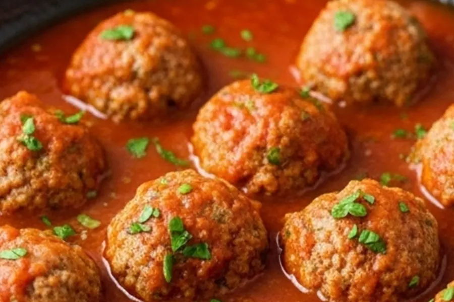 Foto 3  Albóndigas en salsa española