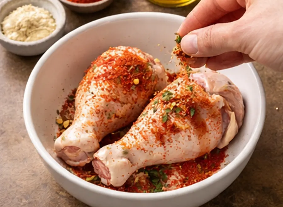 Receta Muslos de pollo crujientes en la airflyer