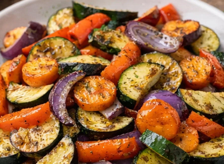 Foto 3 Verduras asadas en la airflyer