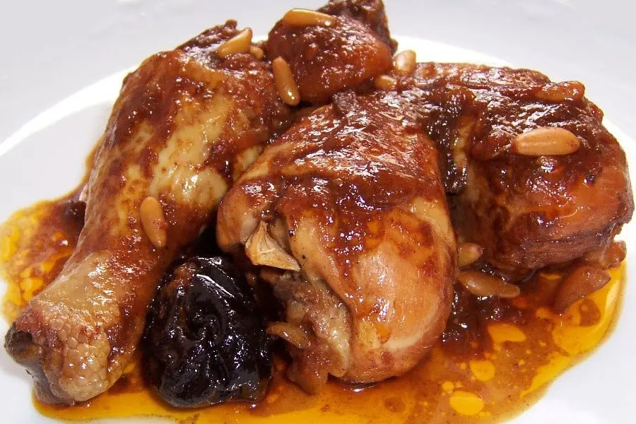 Pollo a la catalana (receta tradicional con picada)- Receta 152