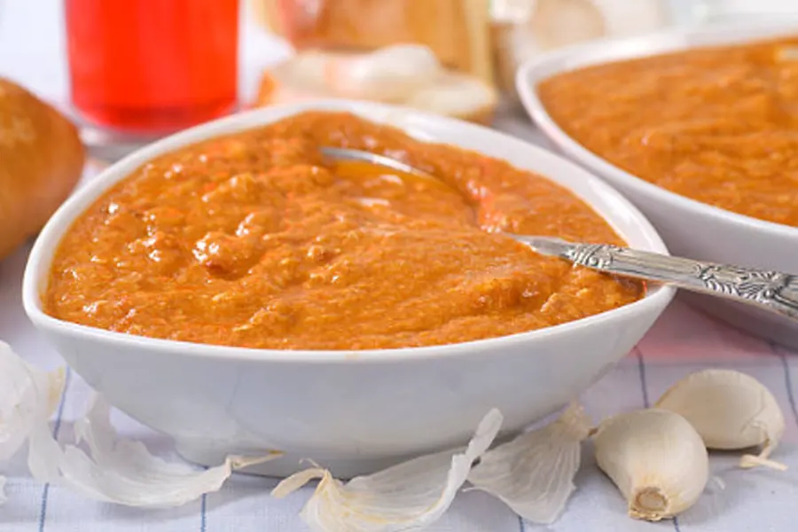 Receta Salsa romesco tradicional para calçots