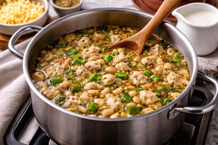 Foto 3 Chili blanco de pollo