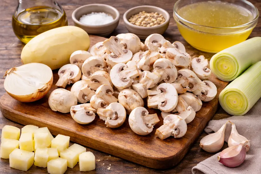 Crema de champiñones casera- Receta 188