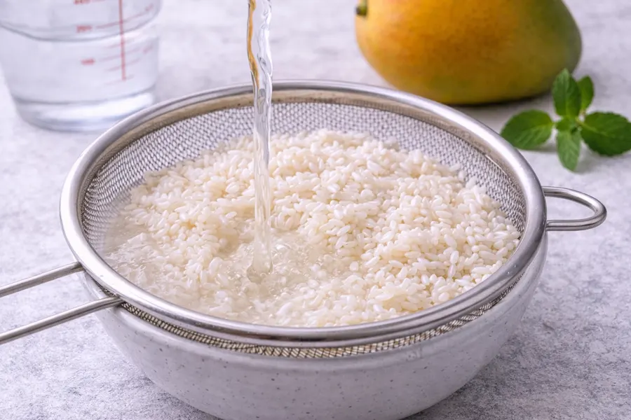 Foto 3 Mango sticky rice (postre tailandés)