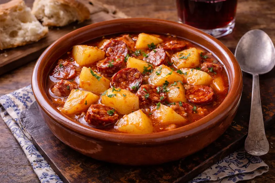 Receta Patatas a la riojana