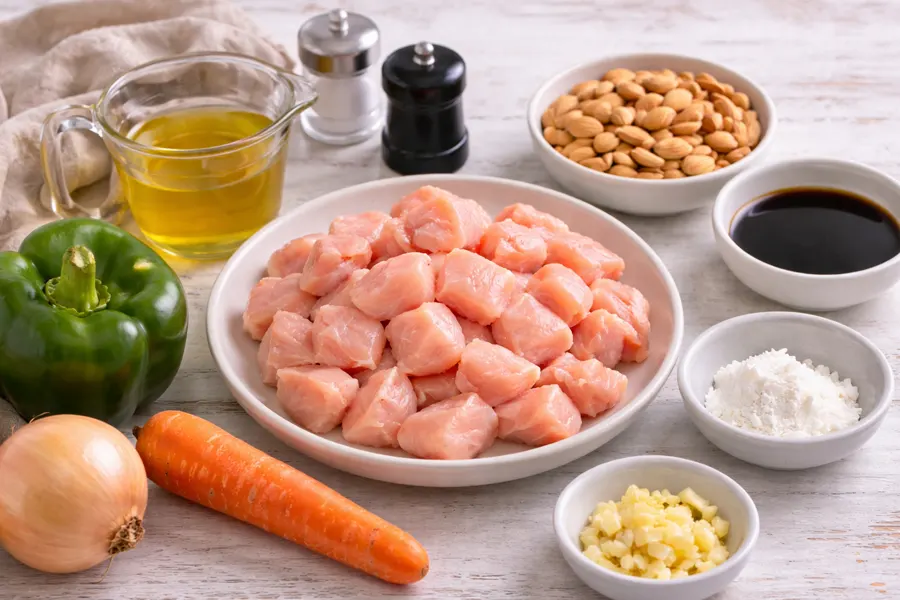 Foto 2 Pollo con almendras 