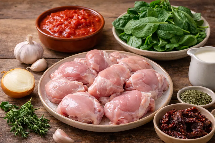 Foto 2 Estofado con pollo al estilo toscano