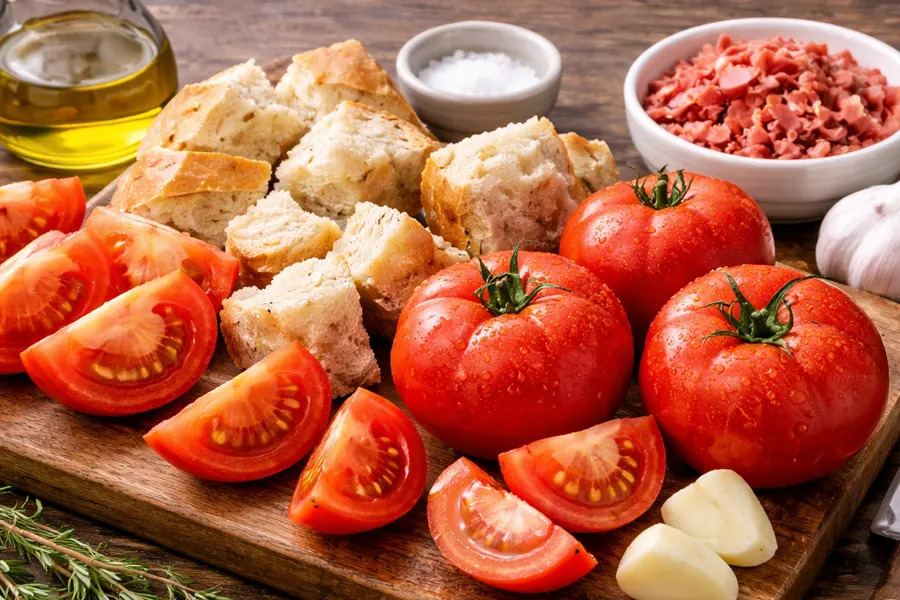 Receta Salmorejo cordobés tradicional