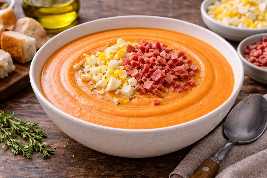 Foto 3 Salmorejo cordobés tradicional