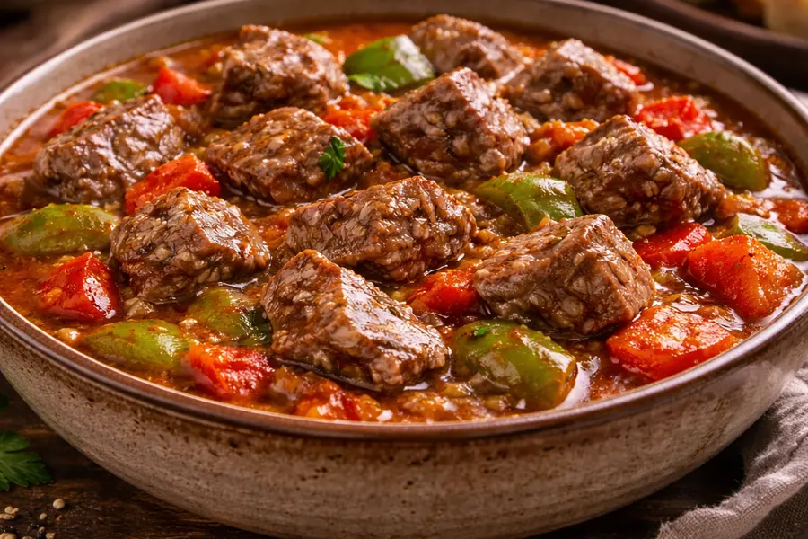 Caldereta de ternera tradicional: receta casera paso a paso- Receta 227