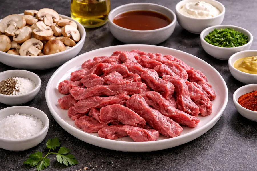 Foto 2 Ternera estilo Stroganoff: receta cremosa y fácil paso a paso