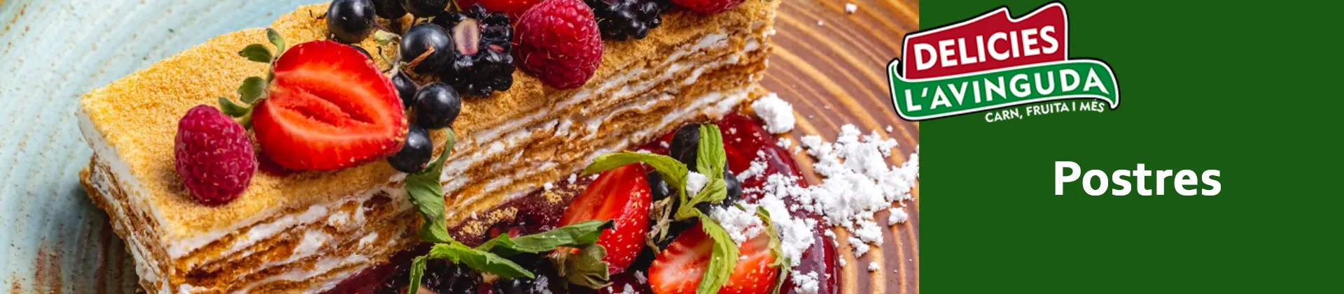 Reclamo Delicies L'Avinguda