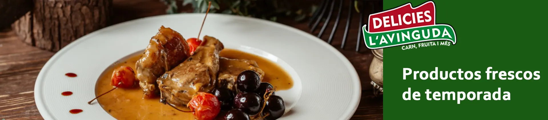 Reclamo Delicies L'Avinguda